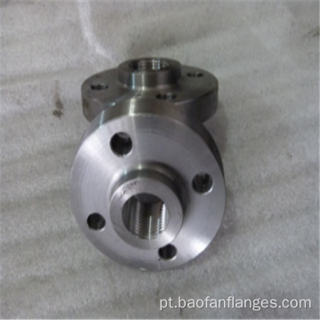 Flange roscada em aço carbono